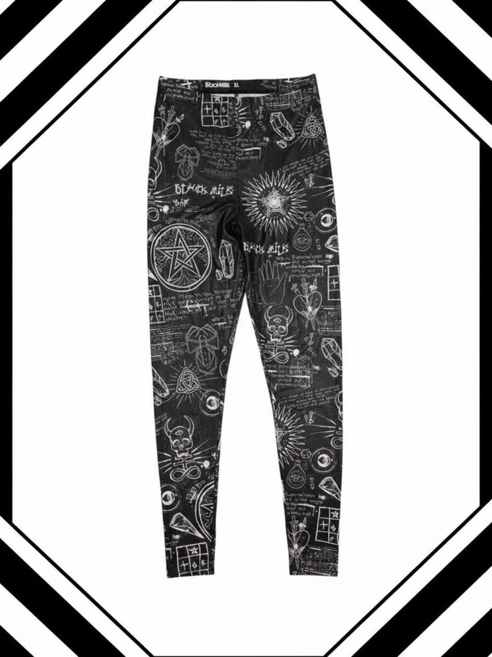 BlackMilk Occult Leggings XL Witchy Goth Print Rare